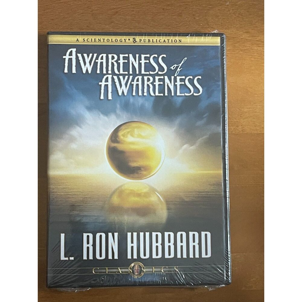 L Ron Hubbard DVD Awareness of Awareness DVD Scientology New Sealed